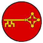 Gules, a key fesswise Or. If no image is displayed, please contact your local SoA.